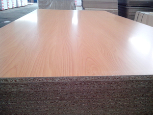 Particle board